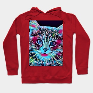 Blue Cat Treasure Hoodie